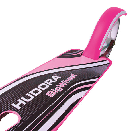 Hudora scooter grande roue step rx205 - blanc rose