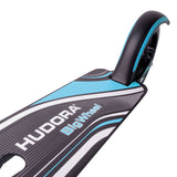 Hudora scooter grande roue step rx205 - noir bleu
