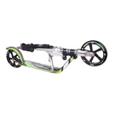 Hudora scooter grande roue step rx205 - gris vert