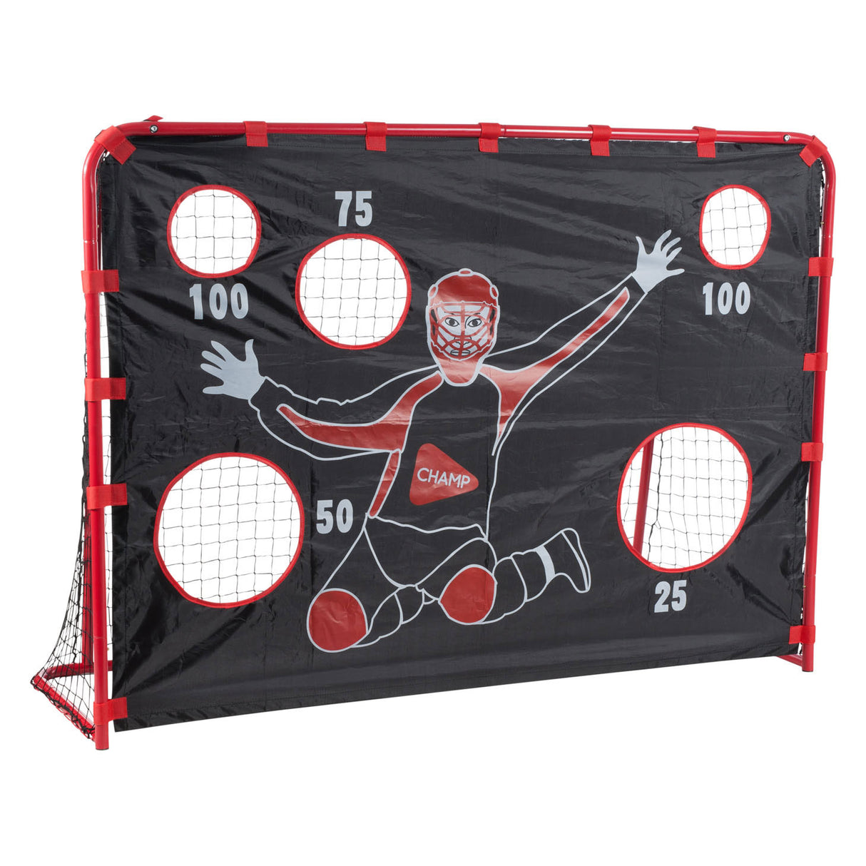 Hudora Hockey goal with points screen