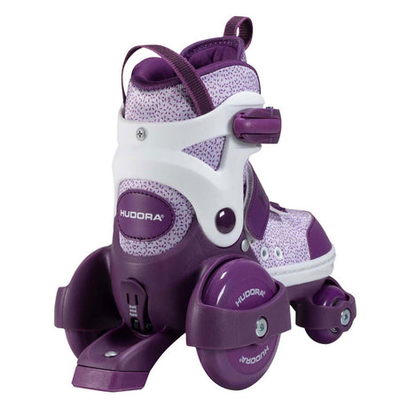 Hudora patins à roulettes mon premier quad violet, taille 30-33