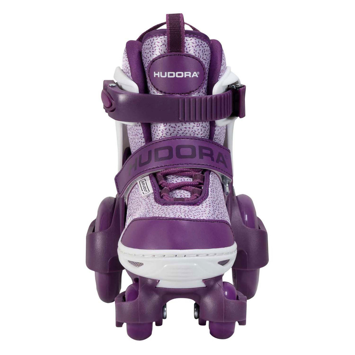 Hudora patins à roulettes mon premier quad violet, taille 30-33