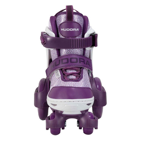 Hudora patins à roulettes mon premier quad violet, taille 30-33