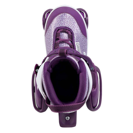 Hudora patins à roulettes mon premier quad violet, taille 30-33