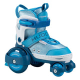 Hudora rolschaatsen my first quad blauw, maat 26-29