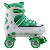 Baskets de patins à roulettes Hudora vertes, taille 28-31