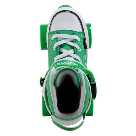 Baskets de patins à roulettes Hudora vertes, taille 32-35