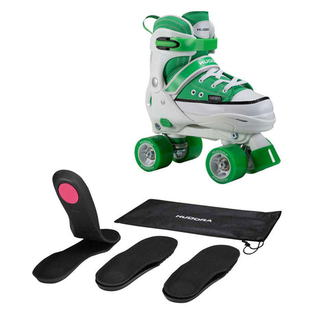 Baskets de patins à roulettes Hudora vertes, taille 36-39