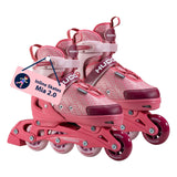 Hudora patins à roues alignées mia 2.0 lutin, taille 37-40