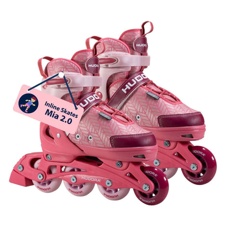 Hudora patins à roues alignées mia 2.0 lutin, taille 37-40
