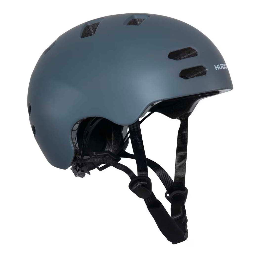 Hudora skaterhelm allround grafiet, maat l (58-61cm)