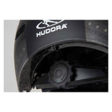 Casque de skate Hudora avec tissu et LED noir, taille s (53-55cm)
