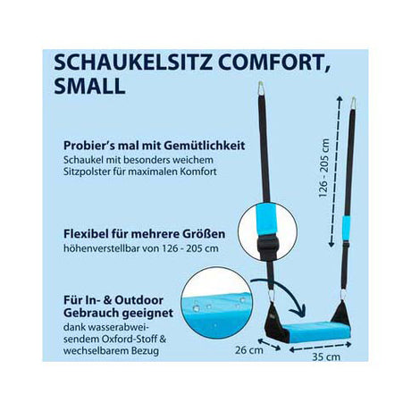 Hudora fauteuil à bascule confort petit, 35x26cm
