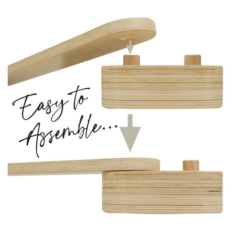 Jeu de balance en bois RC, 15 pièces.