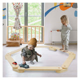 Jeu de balance en bois RC, 15 pièces.