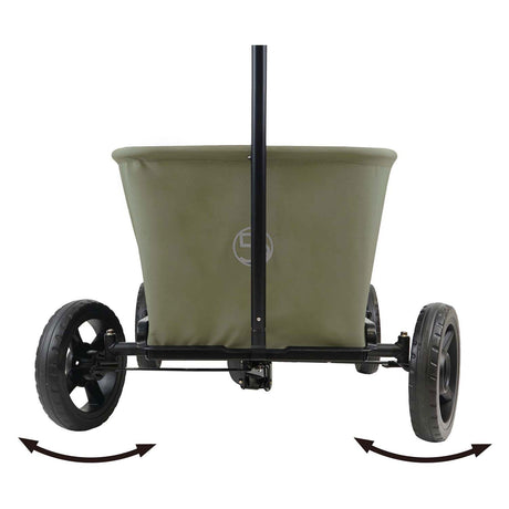 Chariot à main avec roues rotatives