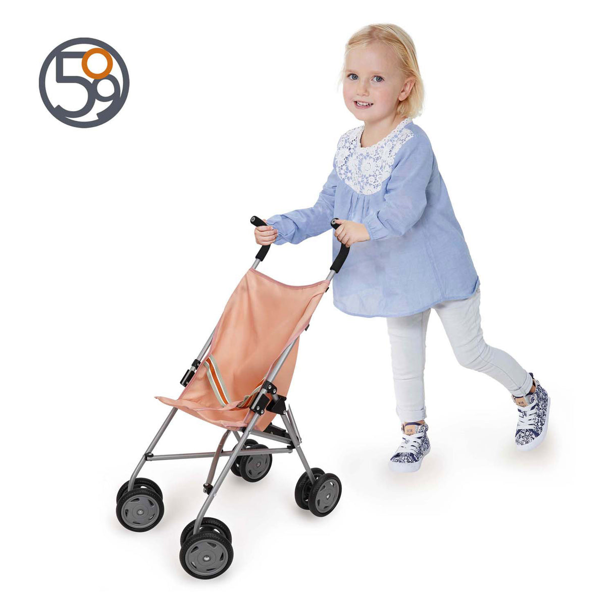 Jouets Lobbes, par exemple buggy, landau de poupée pliable