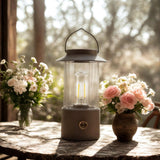 Anna's collection Lanterne LED taupe 24x9cm sur USB