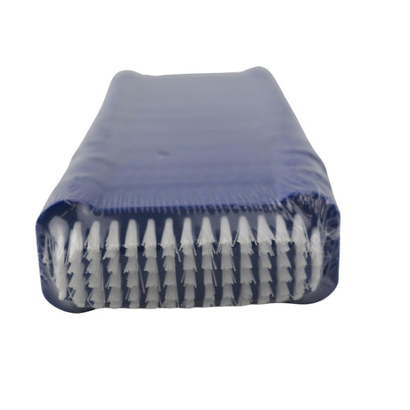 Brosse à ongles en plastique bleu paquet de 10