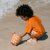 Étoile de mer | ensemble de jeu de plage orange