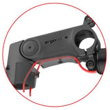 Ergotec potence avance sépia xl fi ø28,6mm 90mm ø31,8mm - noir