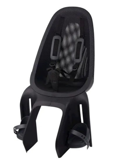 Siège de vélo Qibbel Air derrière le support mik-hd - siège de vélo - noir minuit