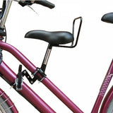 Selle siège enfant sur tube vélo dames