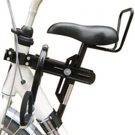 Selle siège enfant sur tube vélo dames