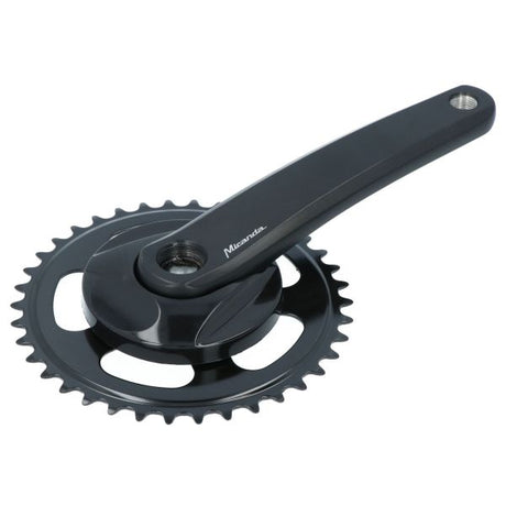 Pédalier Miranda  delta 38 dents + disque 9,5 cm noir