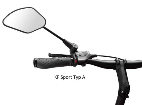 Miroir pliant crampe kf sport noir