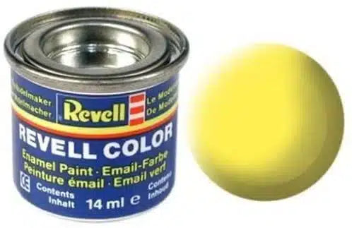 Peinture Revell pour maquette numéro 15 jaune mat