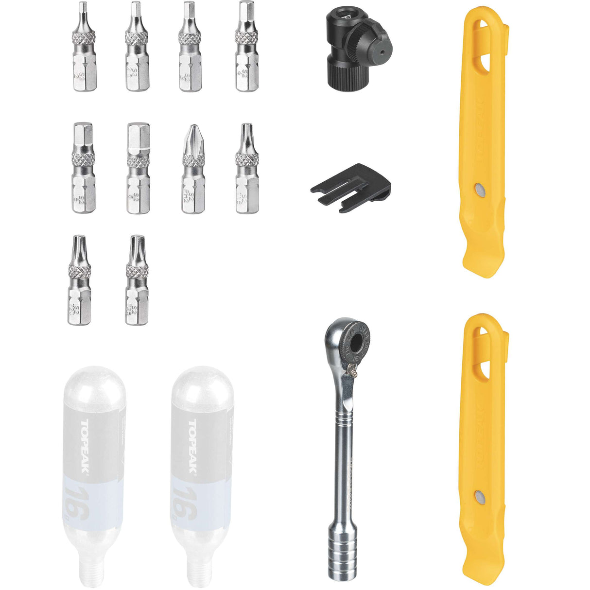 Bouteille d'outil d'évasion Topeak argent