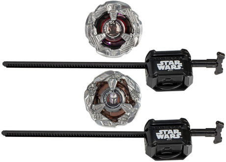 Collaboration Beyblade X et Star Wars, le Mandalorien 3-60f contre Moff Gideon 3-80n, ensemble multipack, 8 ans et plus