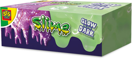 Ses creative ses slime - brille dans le noir 2x120gr