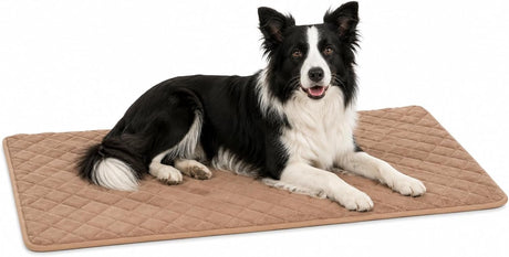 Coussin pour chien Flamingo - coussin orthopédique pour chien - coussin de banc en mousse à mémoire de forme - beige weimar l - tapis pour chien en mousse à mémoire de forme premium - 100,5 cm