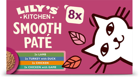Lily's kitchen - nourriture pour chat - nourriture humide - agneau, poulet, dinde, canard et gibier de poulet - 4 x 8x85g