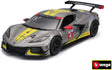 Bburago Chevrolet Corvette C8.R voiture jaune
