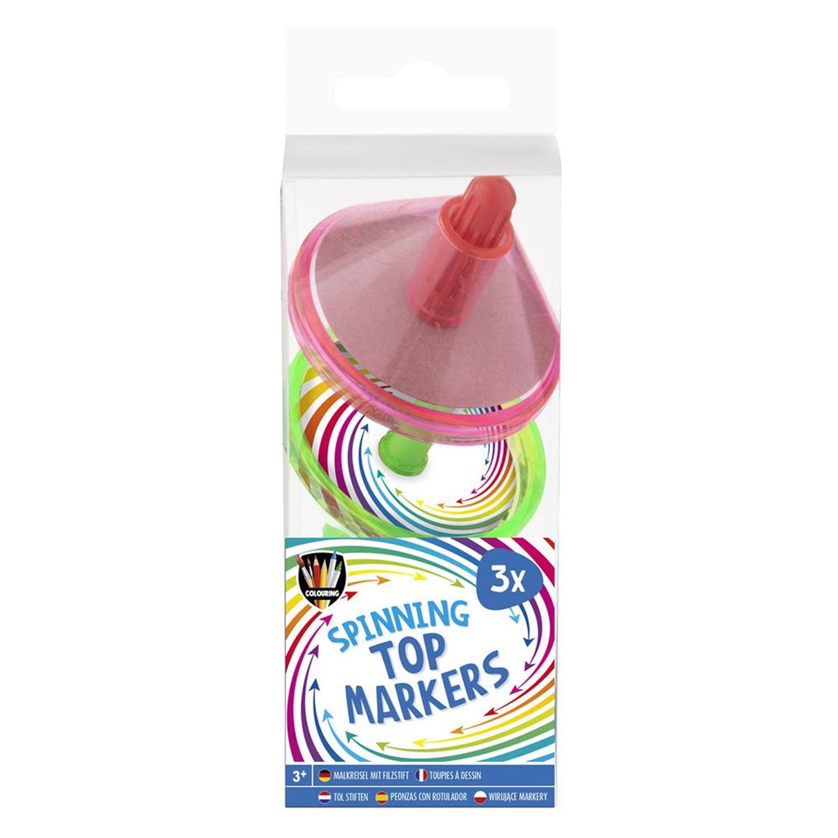 Marqueurs toupie Grafix 3 pièces