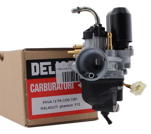 Dellorto Carburetor PhvA 12 PS Peugeot Minarelli Electric Choke