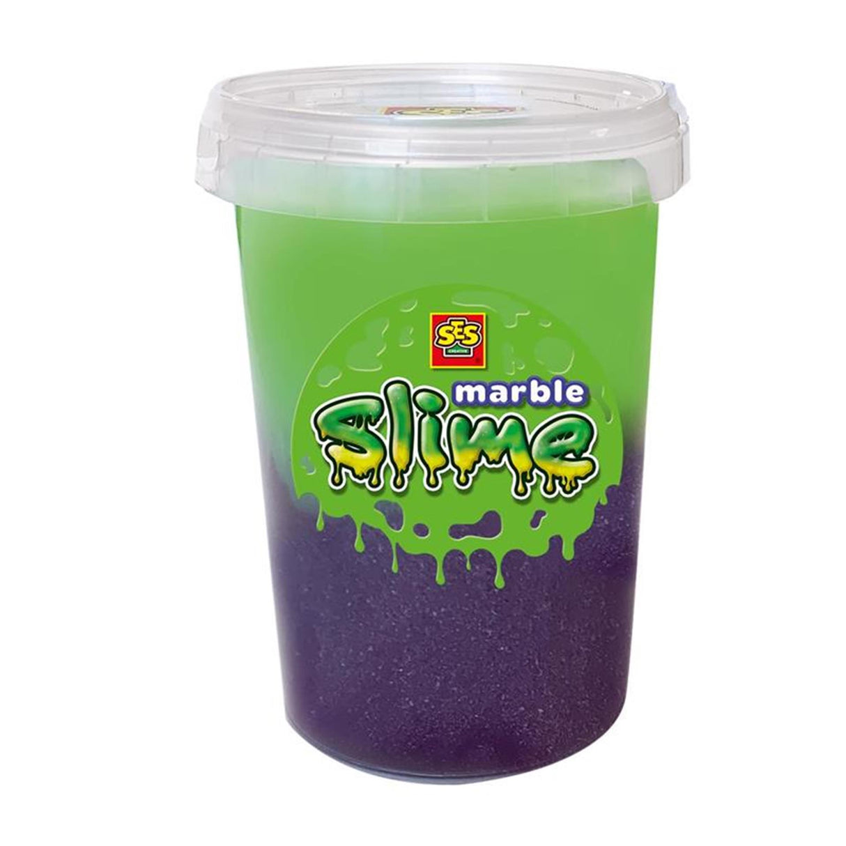Ses slime de marbre - violet et vert 200gr
