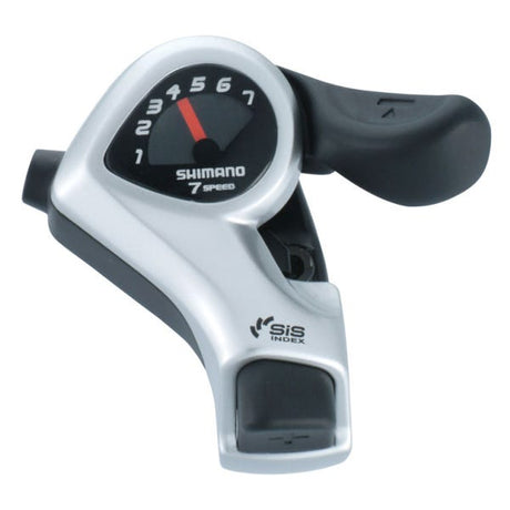 Shimano levier de vitesse droit 7 vitesses st-tx50 - noir argent