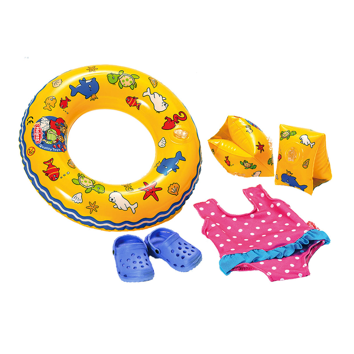 Set de natación de muñecas Heless, 35-45 cm