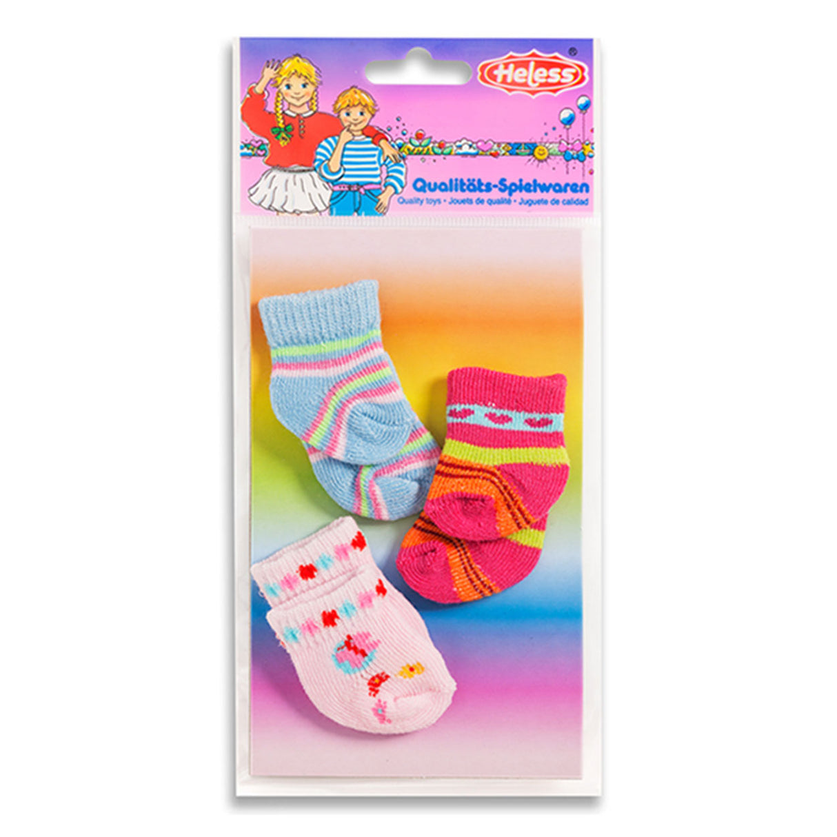 Helzess Poppen socks faarweg 3 Paar 28-35 cm