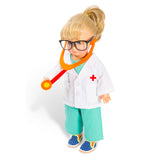 Dolls Doctor Outfit con stetoscopio, 38-45 cm