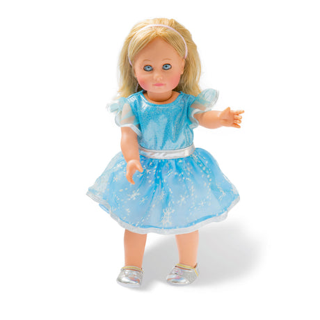 Robe de poupée princesse des glaces Heless, 35-45 cm