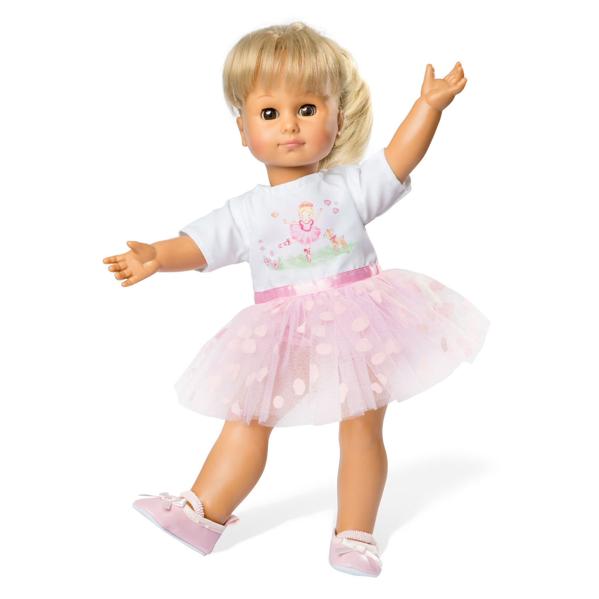Robe de poupée ballerine Heless, 28-35 cm