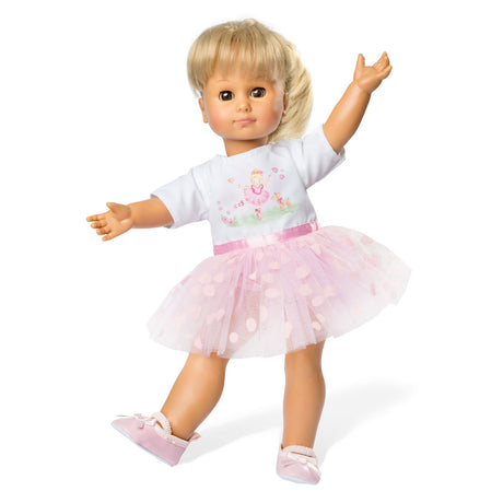 Robe de poupée ballerine Heless, 28-35 cm