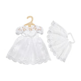 Robe de mariée de poupée Heless avec voile, 28-35 cm