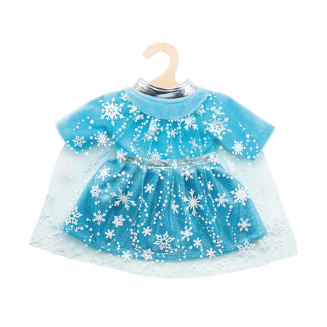 Doll Dress Ice Princess avec cap, 35-45 cm