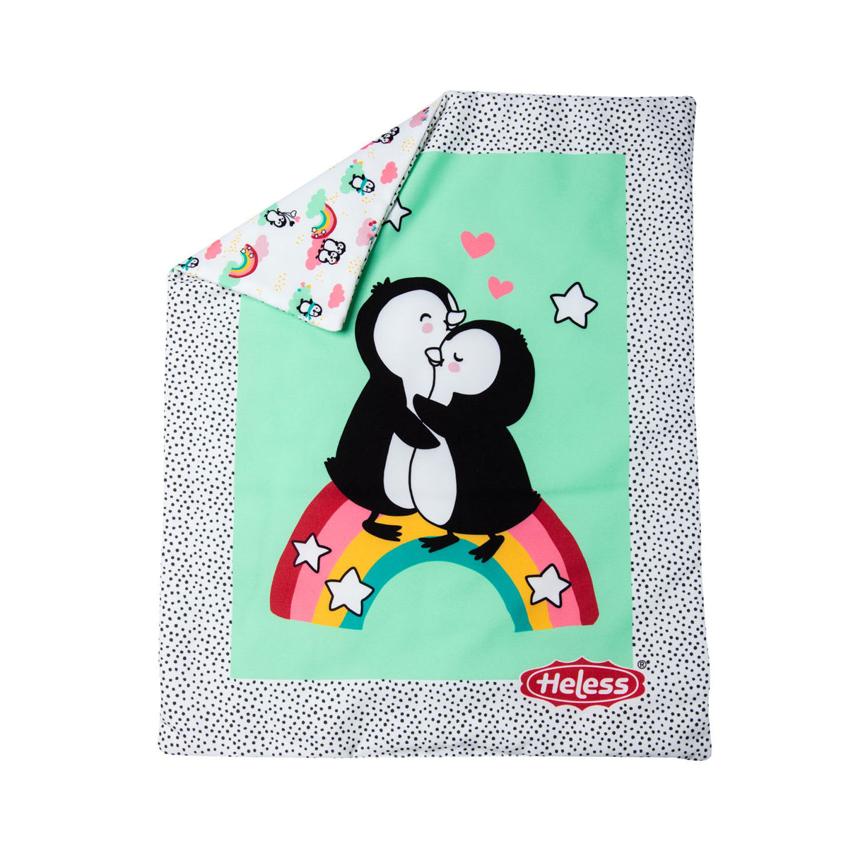 Doll Decken Pinguin mat Këssen